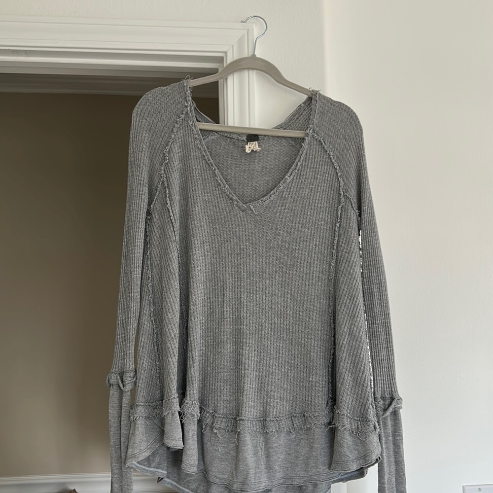 Free People Long Sleeved Top